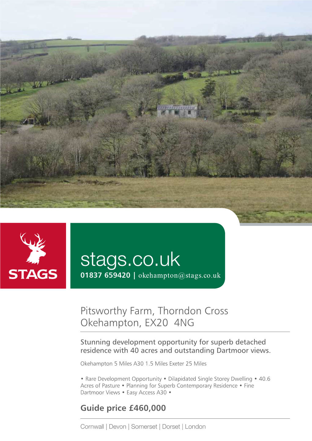 Pitsworthy Farm, Thorndon Cross Okehampton, EX20 4NG