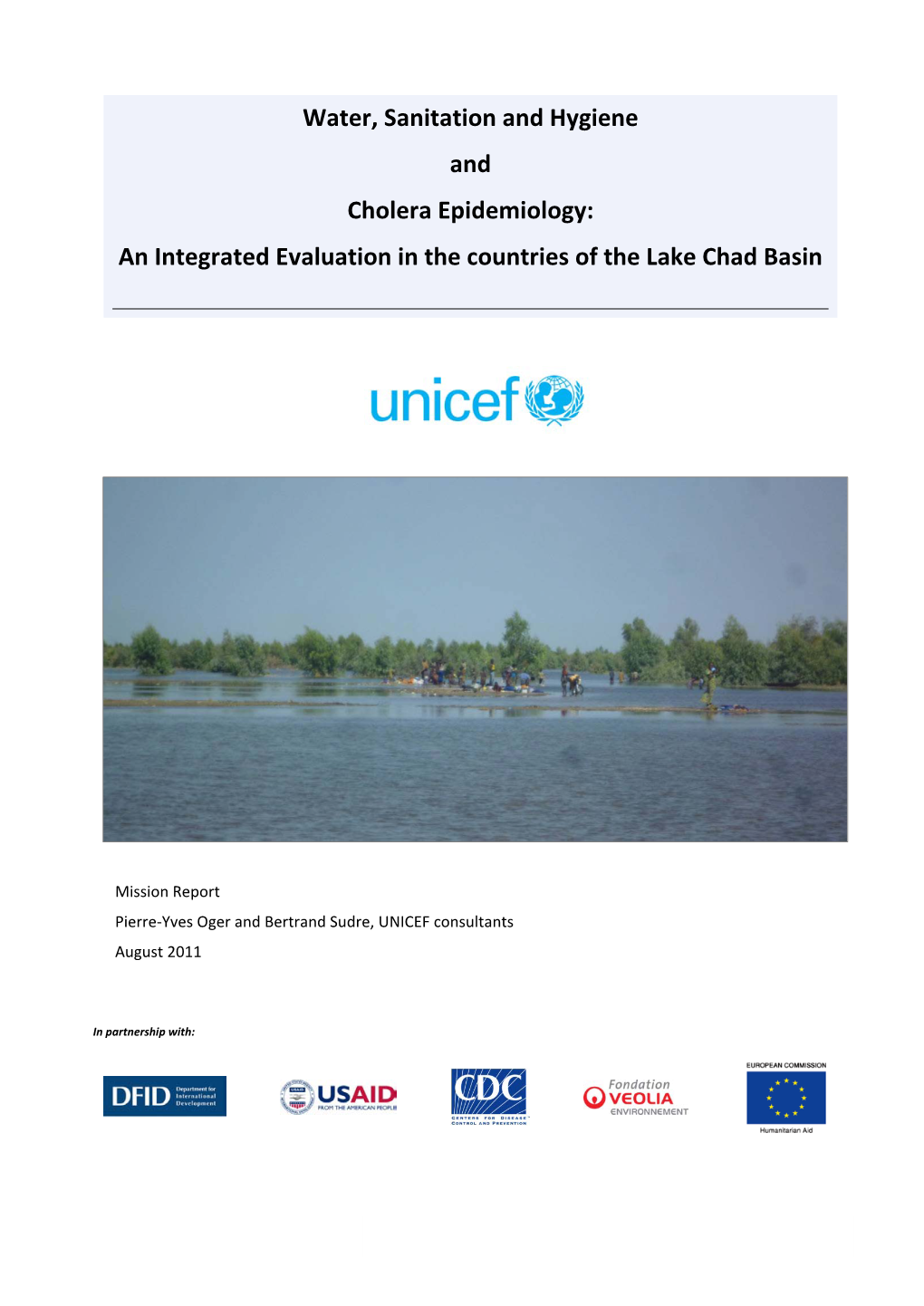 UNICEF Lake Chad Basin Cholera Study