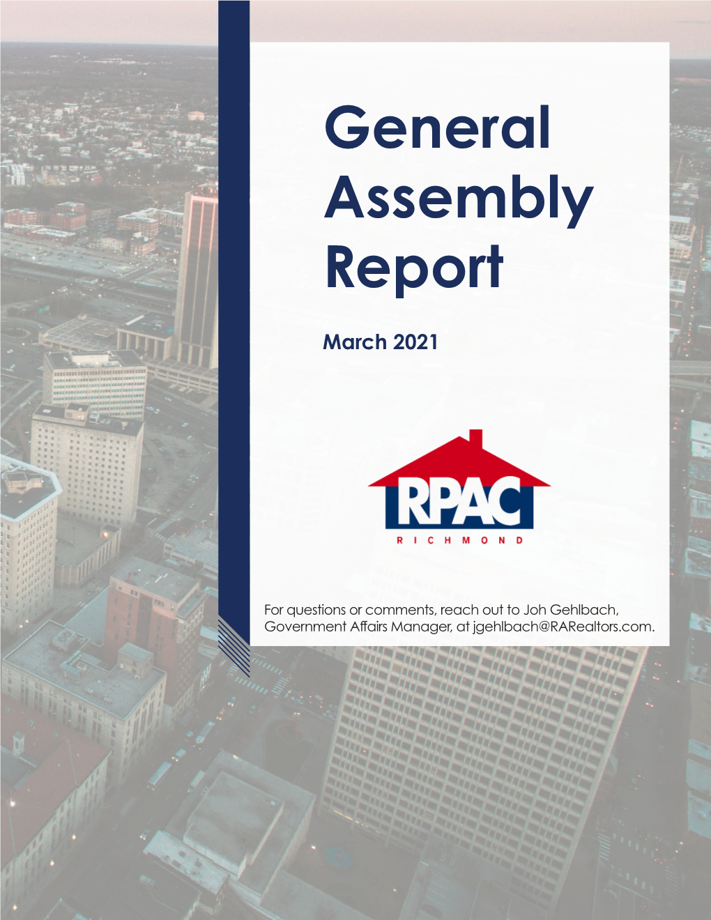 2021 General Assembly Report