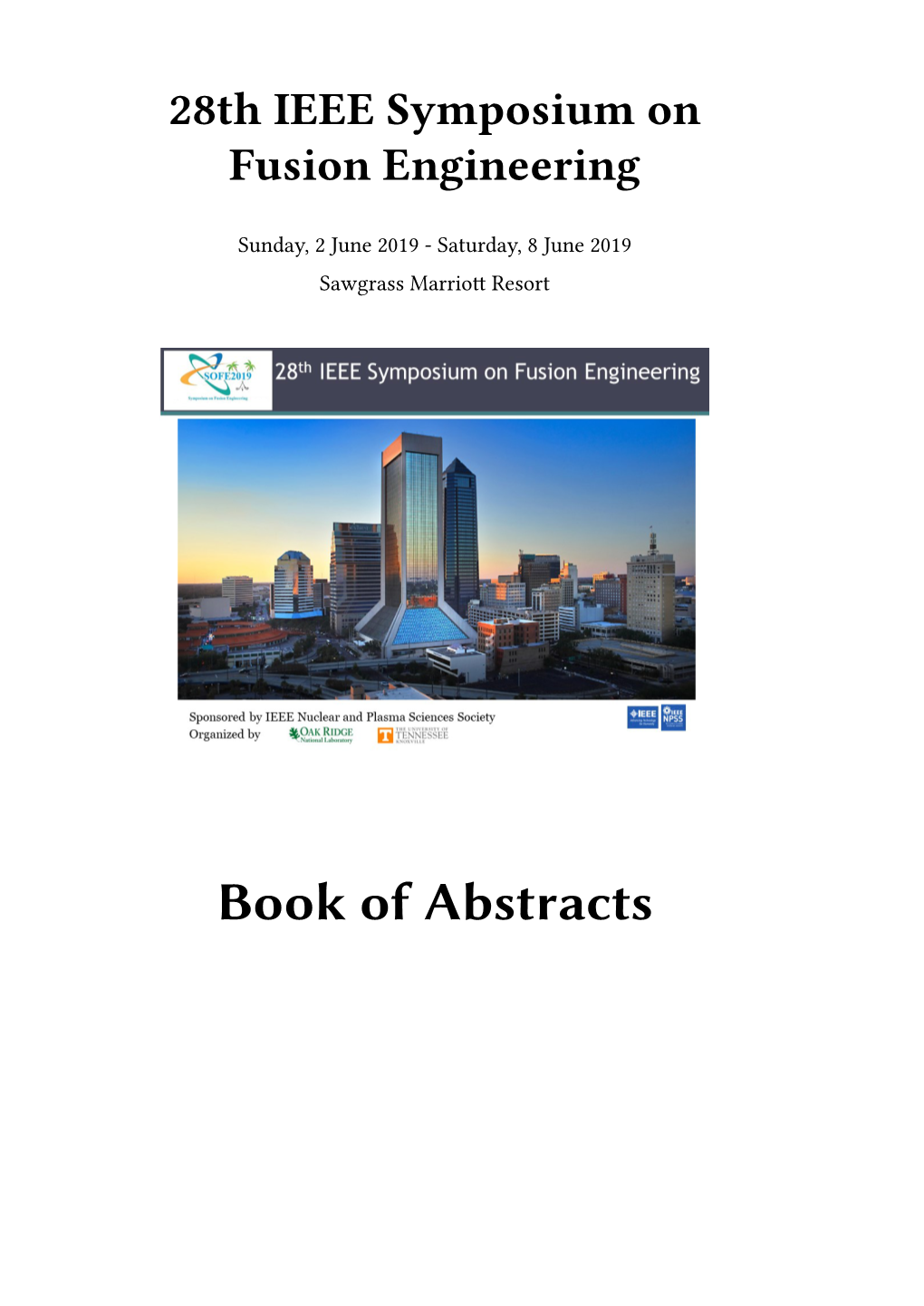 Book of Abstracts (PDF)