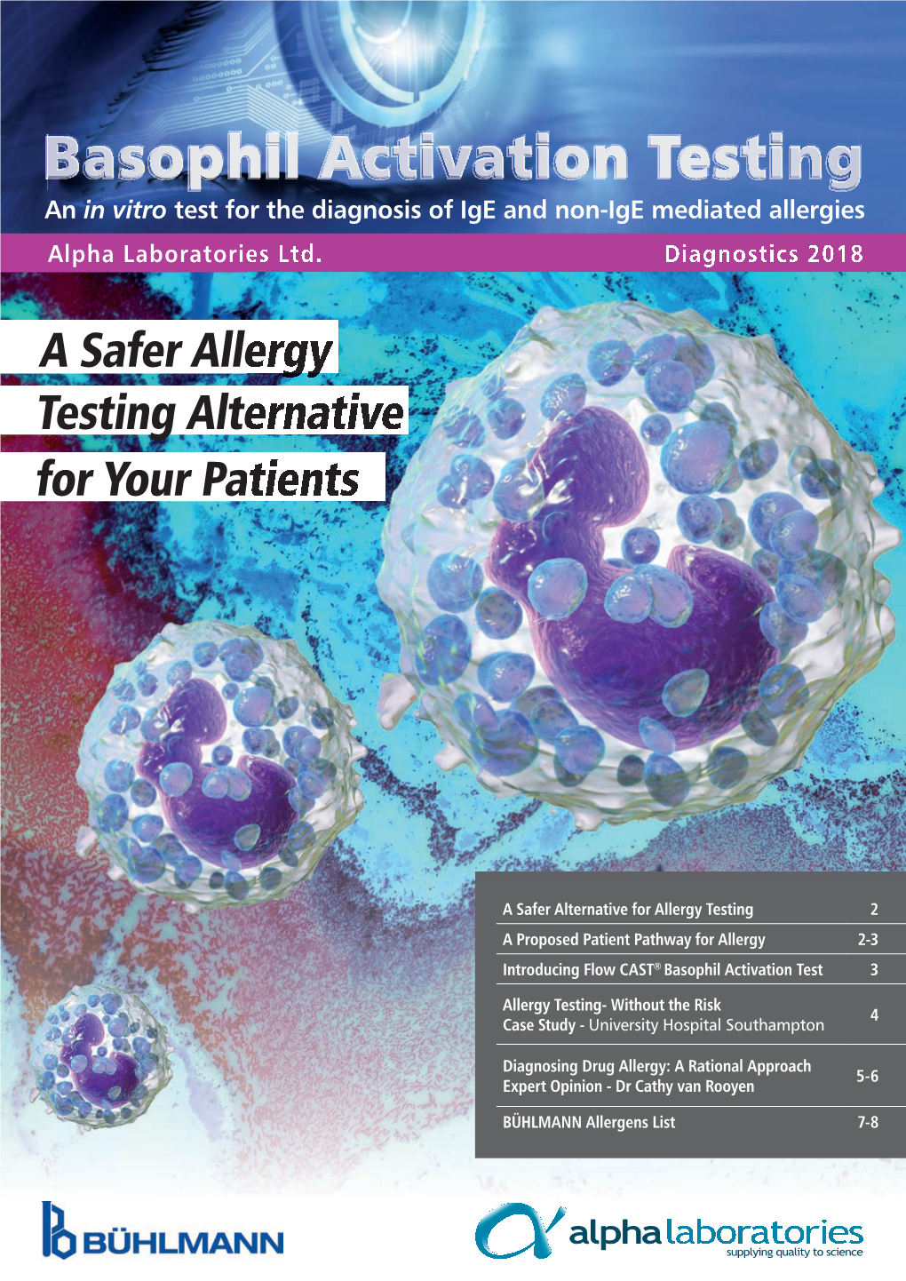 BASOPHIL ACTIVATION TESTING of Adults and Children Do Have a Food Allergy1