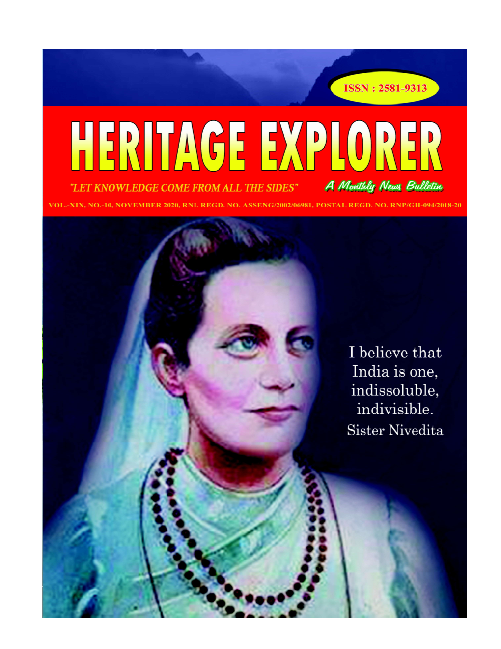 Heritage Explorer November 2020