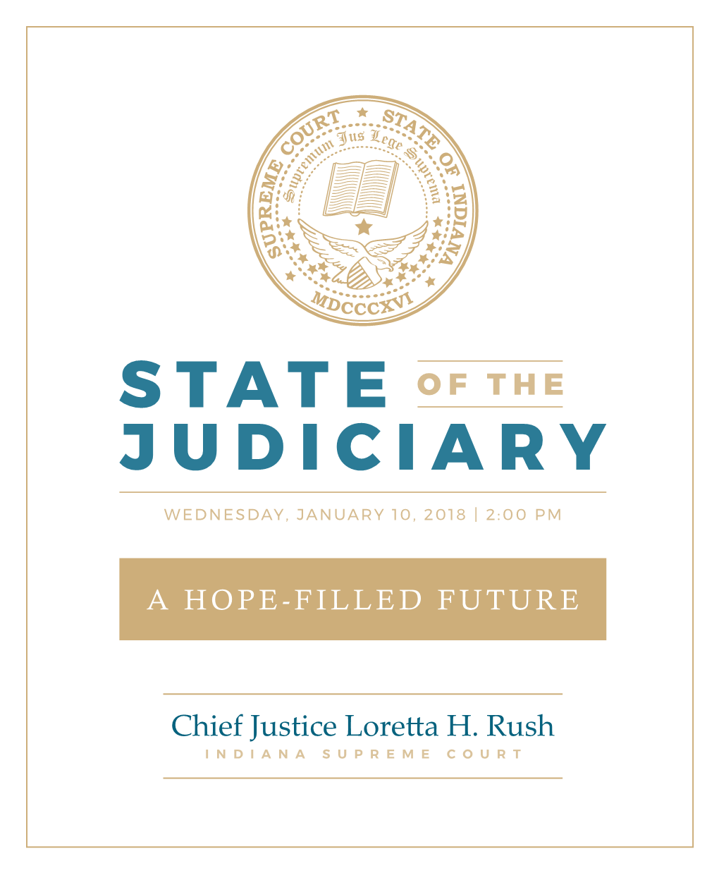 Chief Justice Loretta H. Rush INDIANA SUPREME COURT ADOPTION DAY 2017