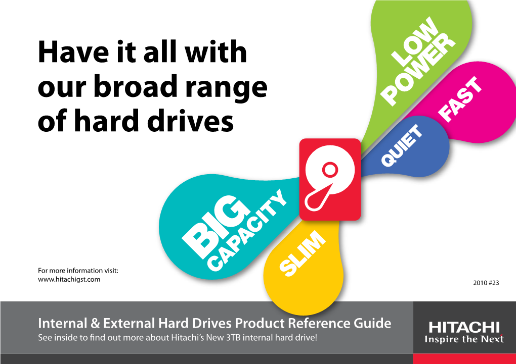 Have It All with Our Broad Range of Hard Drives