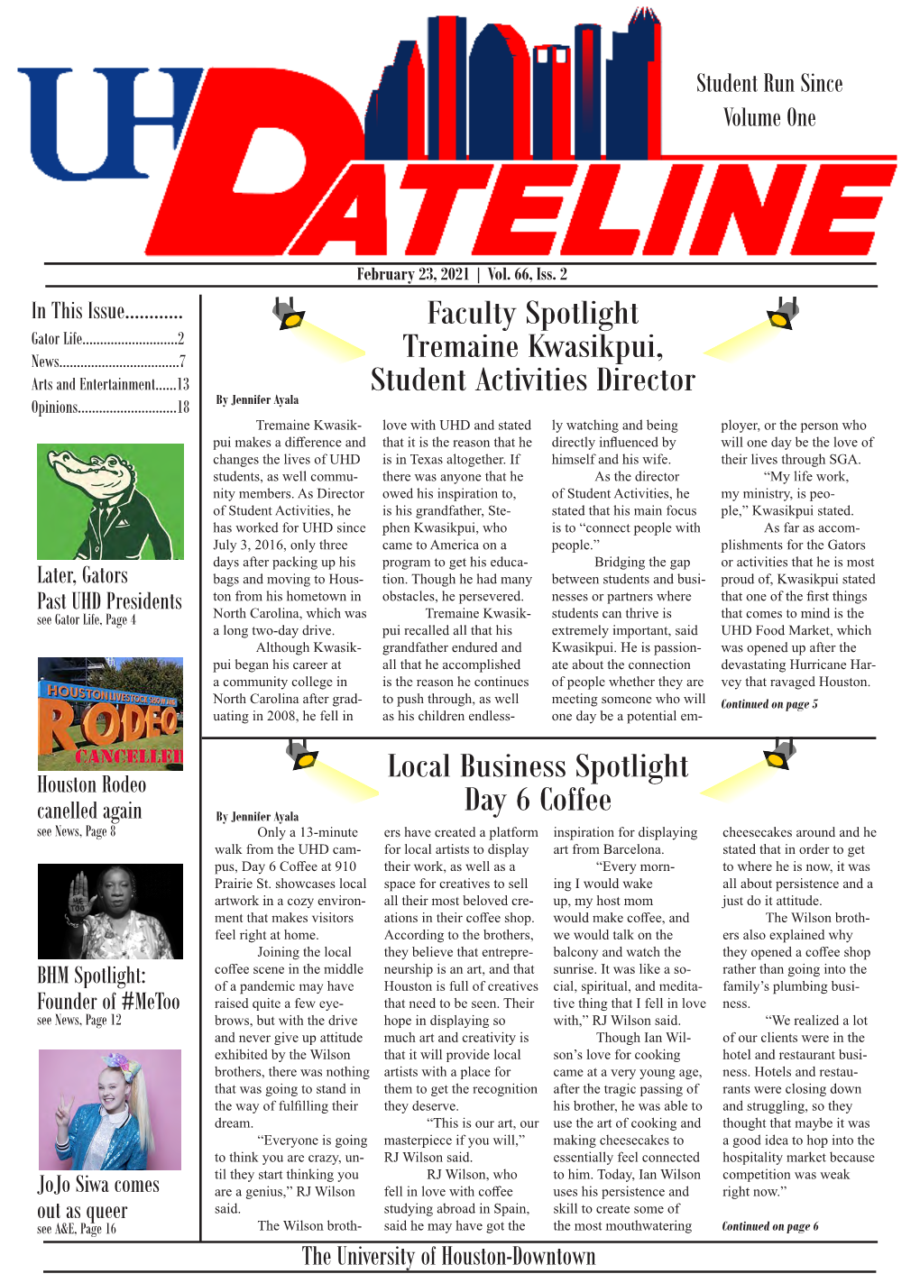 Dateline Volume 66 Issue 2