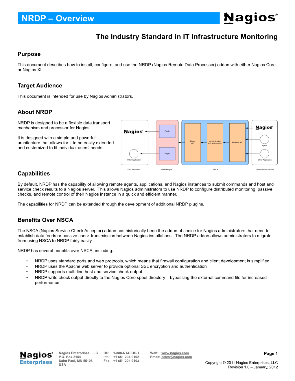 NRDP – Overview