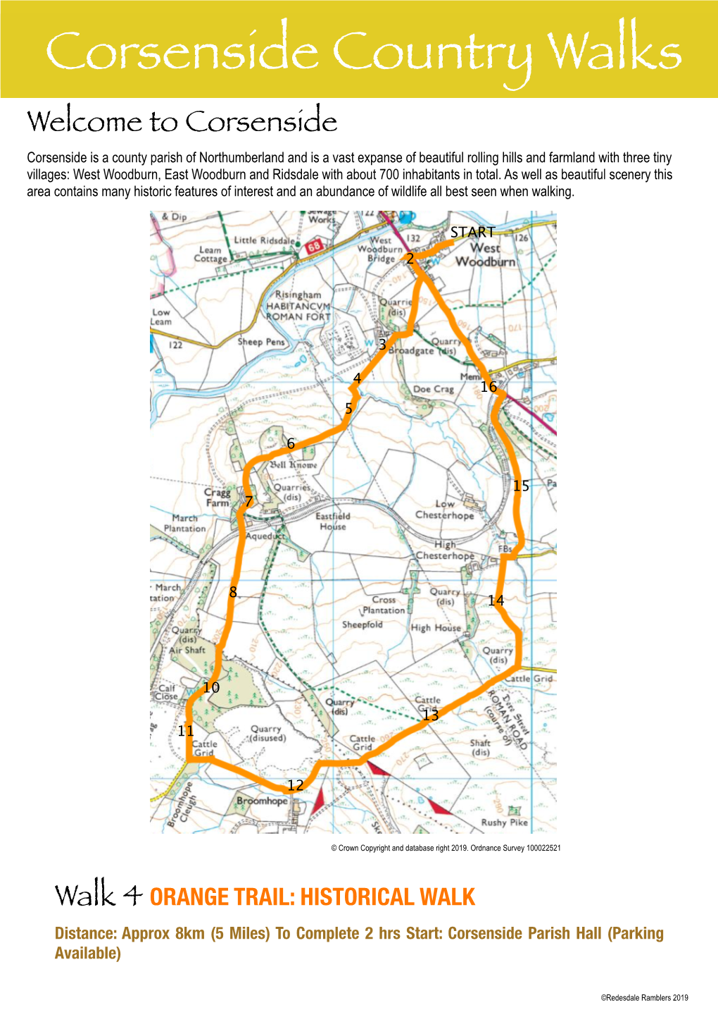 Corsenside Walk 4