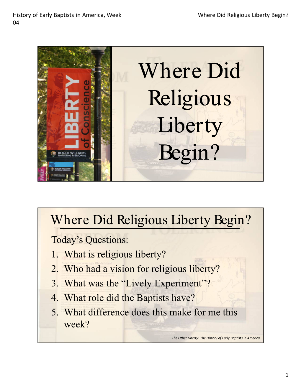 Where Did Religious Liberty Begin? 04