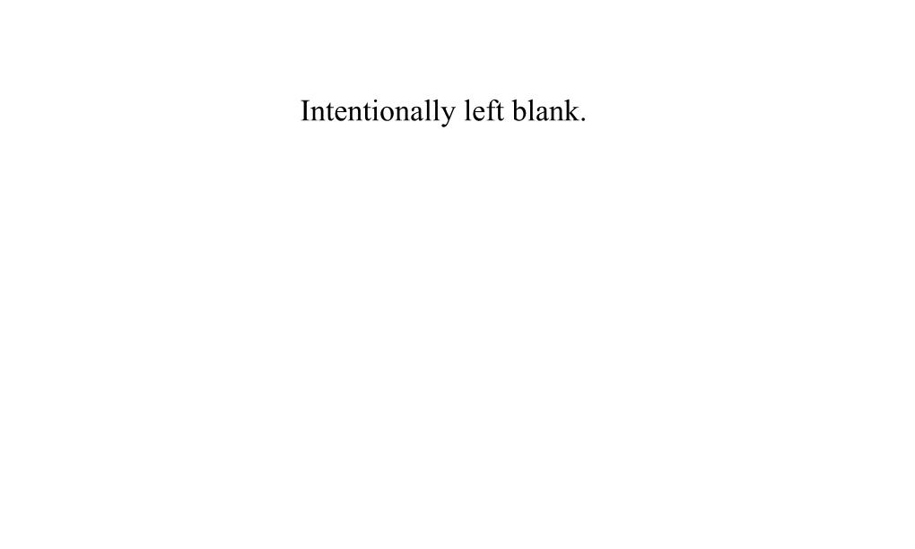 Intentionally Left Blank