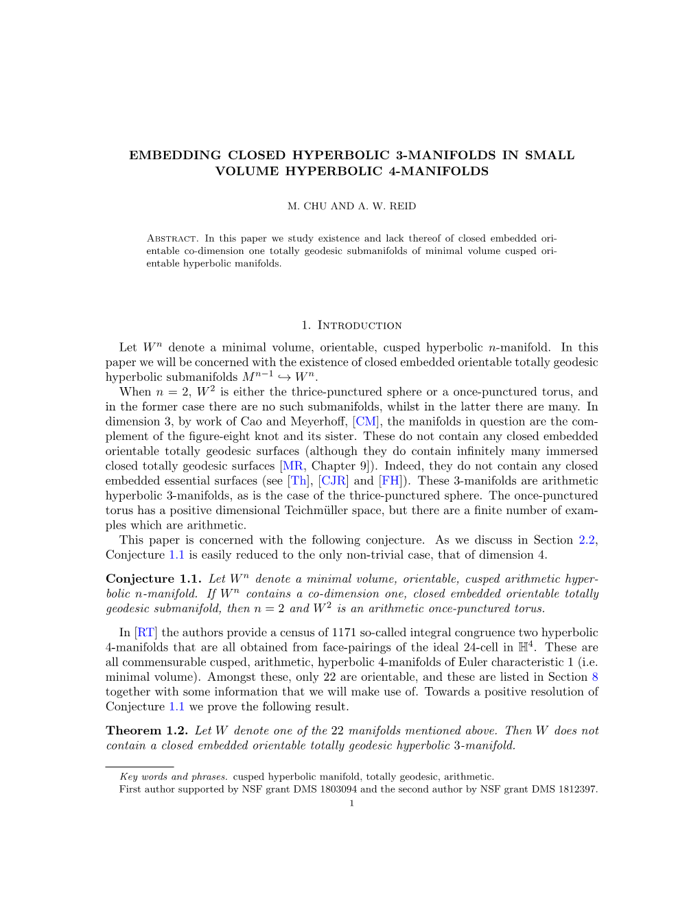 Embedding Closed Hyperbolic 3-Manifolds in Small Volume Hyperbolic 4-Manifolds