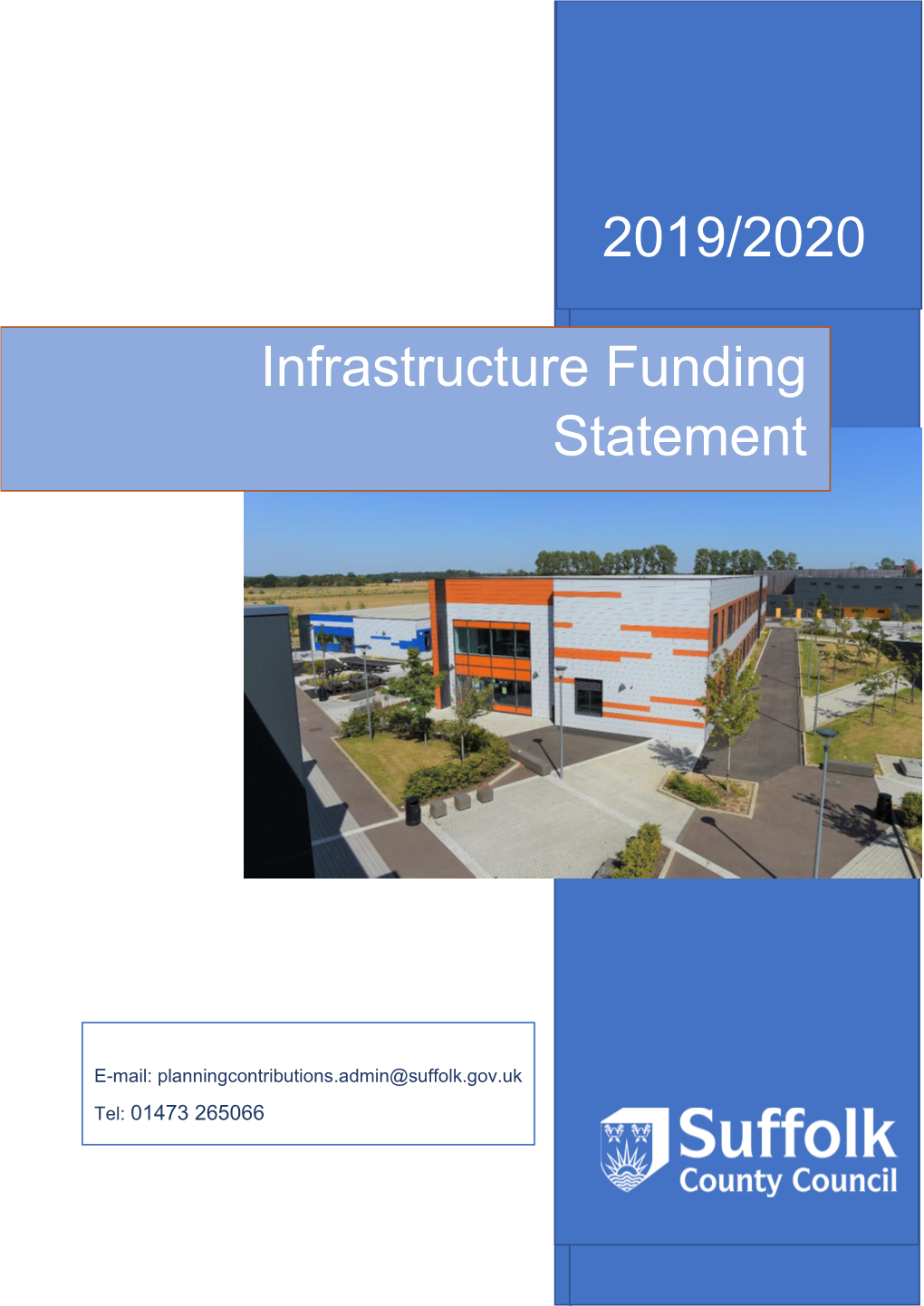 Infrastructure Funding Statement