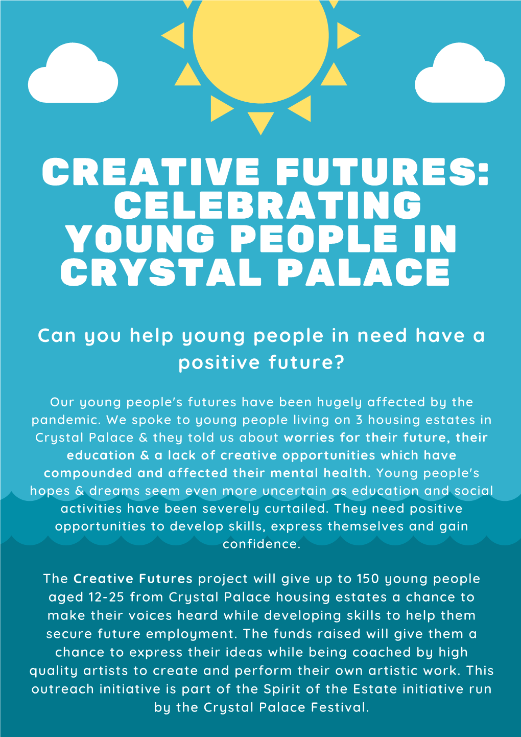 Copy of Creative Futures Celebrating Young People in Crystal Palace