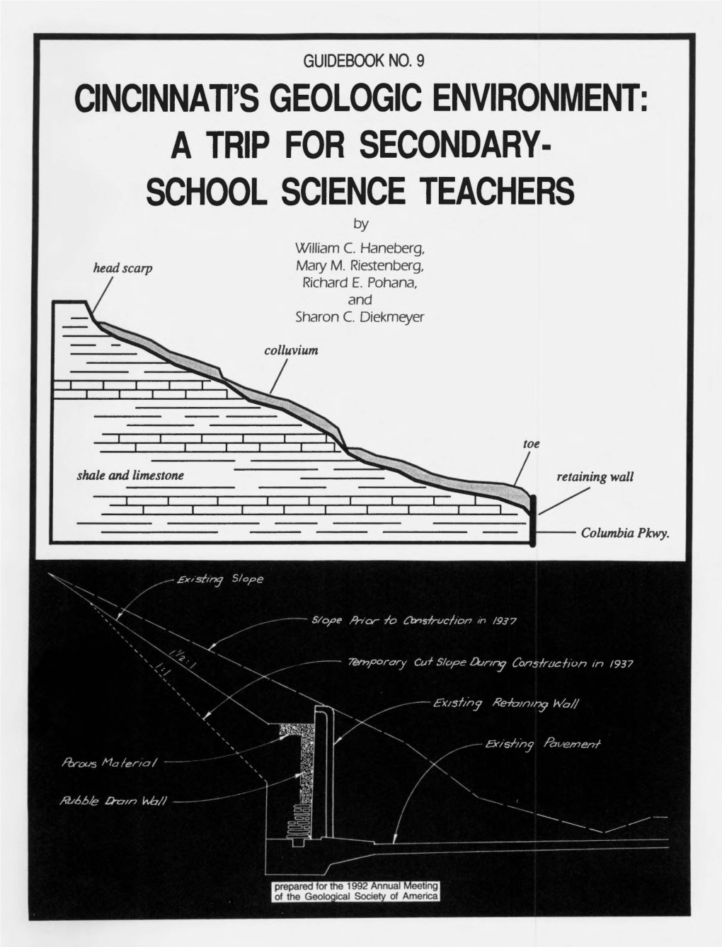 CINCINNATI's GEOLOGIC ENVIRONMENT: a TRIP for SECONDARY· SCHOOL SCIENCE TEACHERS by William C