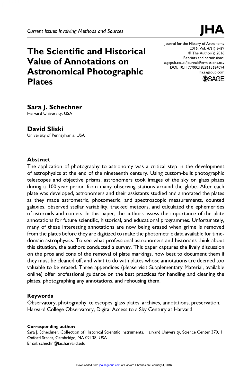 The Scientific and Historical Value of Annotations on Astronomical