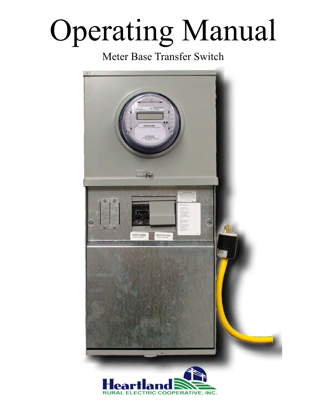 Meter Base Transfer Switch Manual