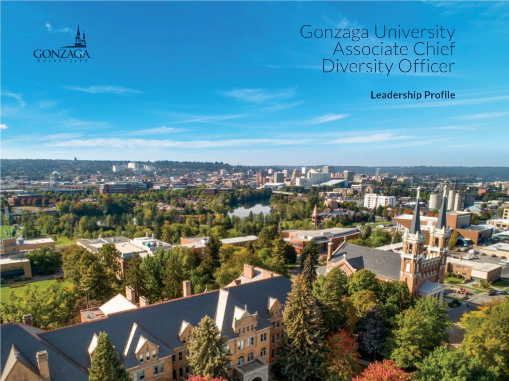 Gonzaga University Associate Chief Diversity Officer