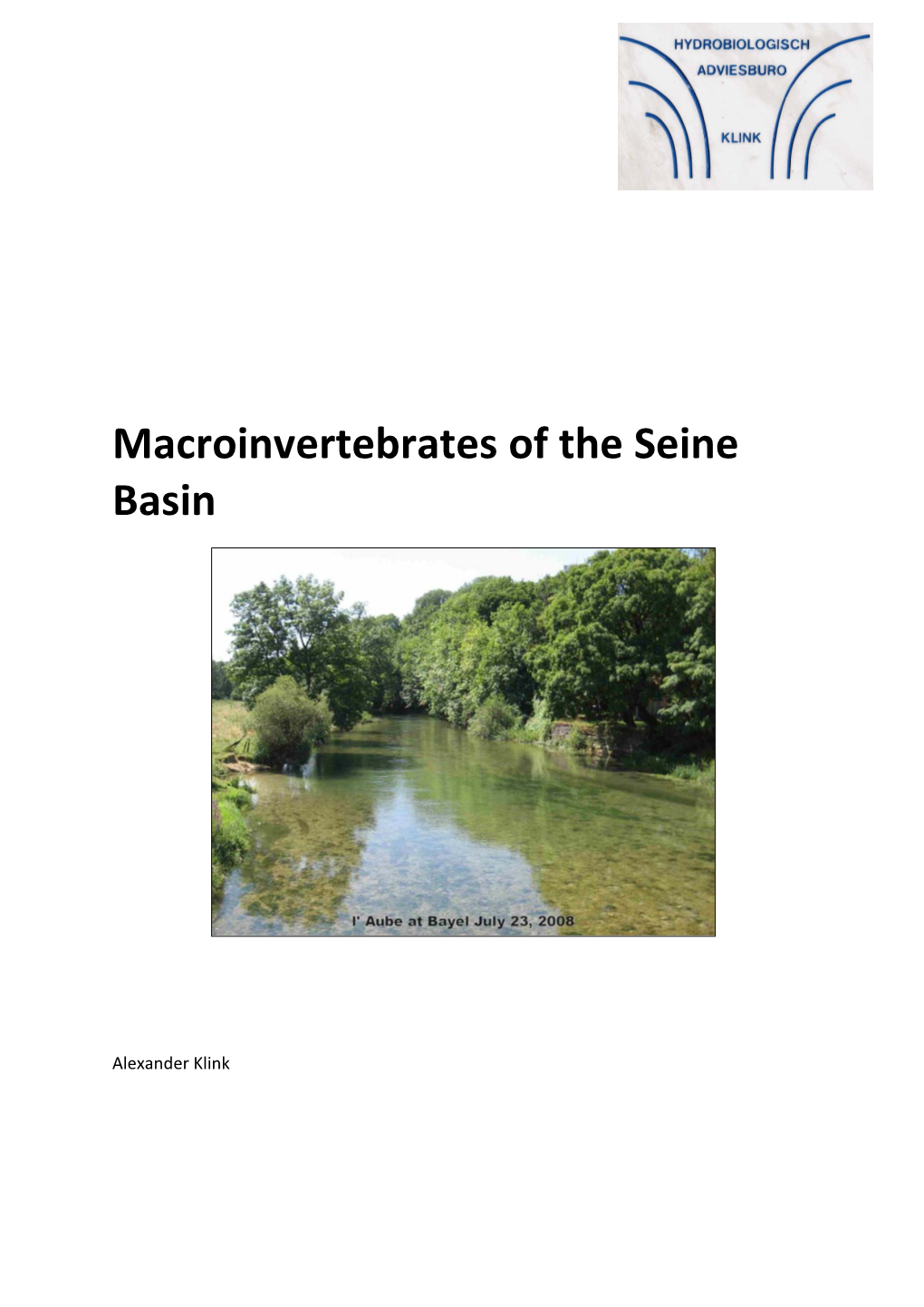 Macroinvertebrates of the Seine Basin