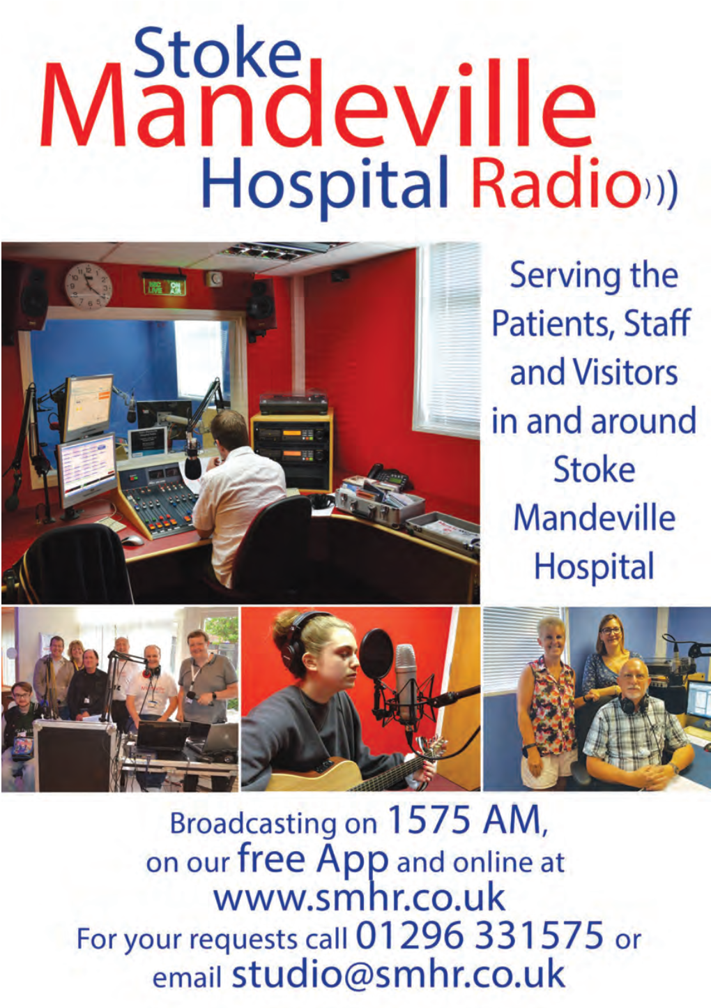 Stoke Mandeville Hospital Radio from the Chairman