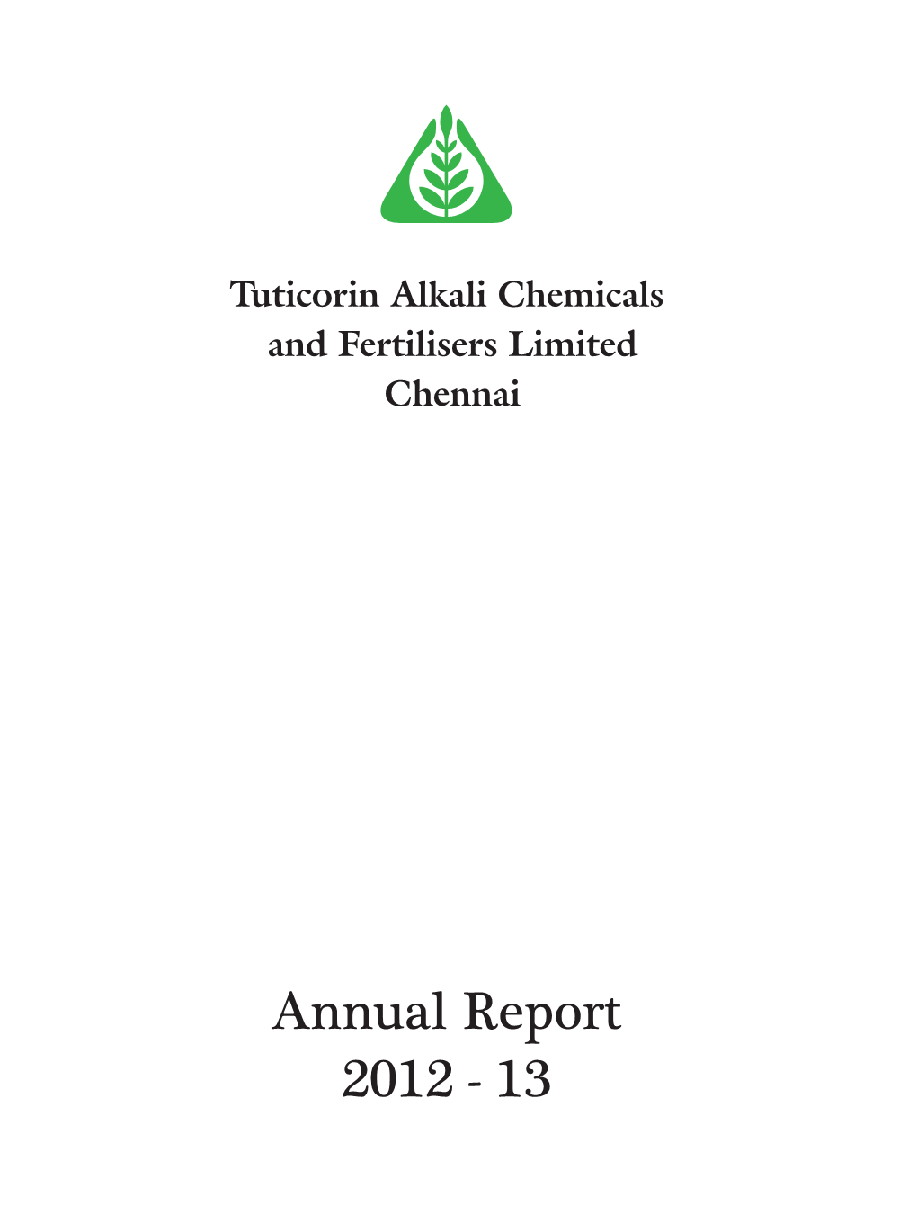 Annual Report 2012 - 13