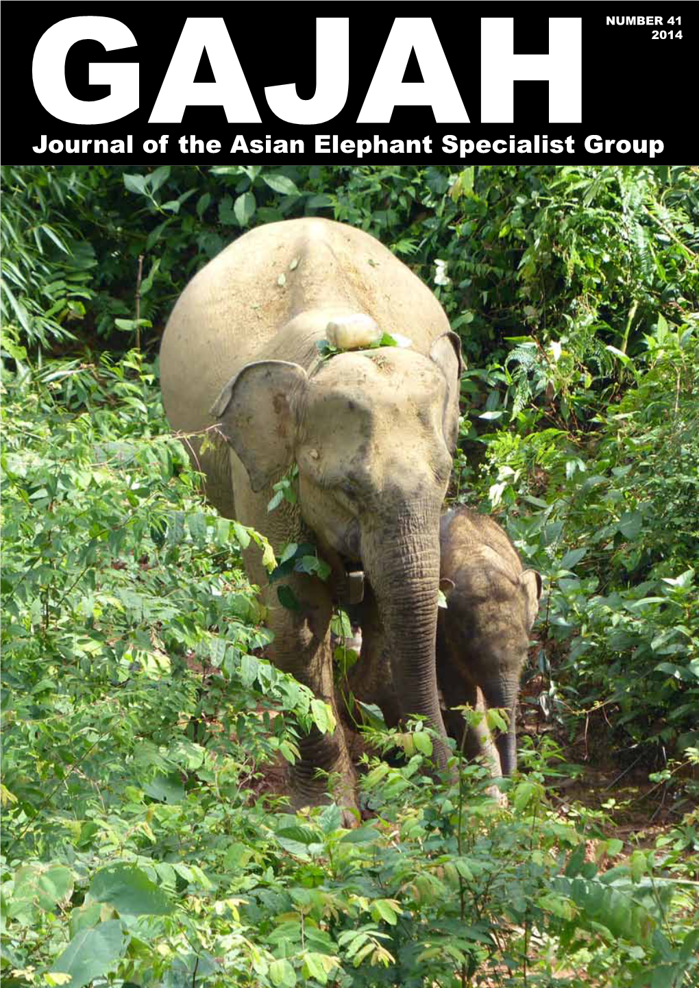 Journal of the Asian Elephant Specialist Group GAJAH