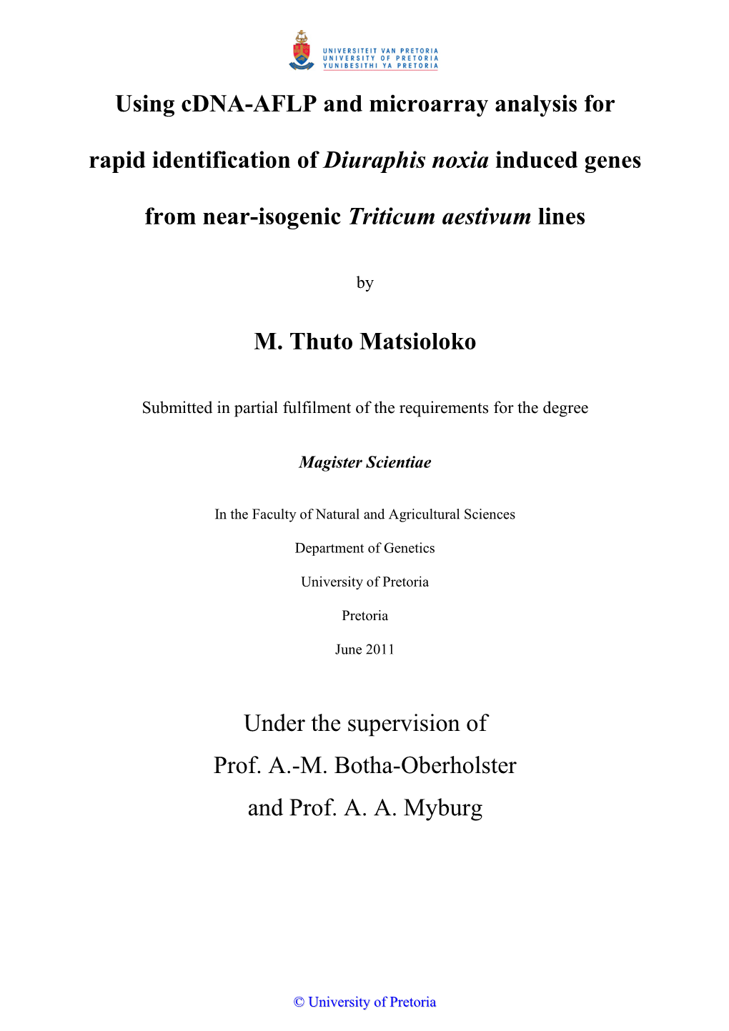 Thuto MSC Dissertation