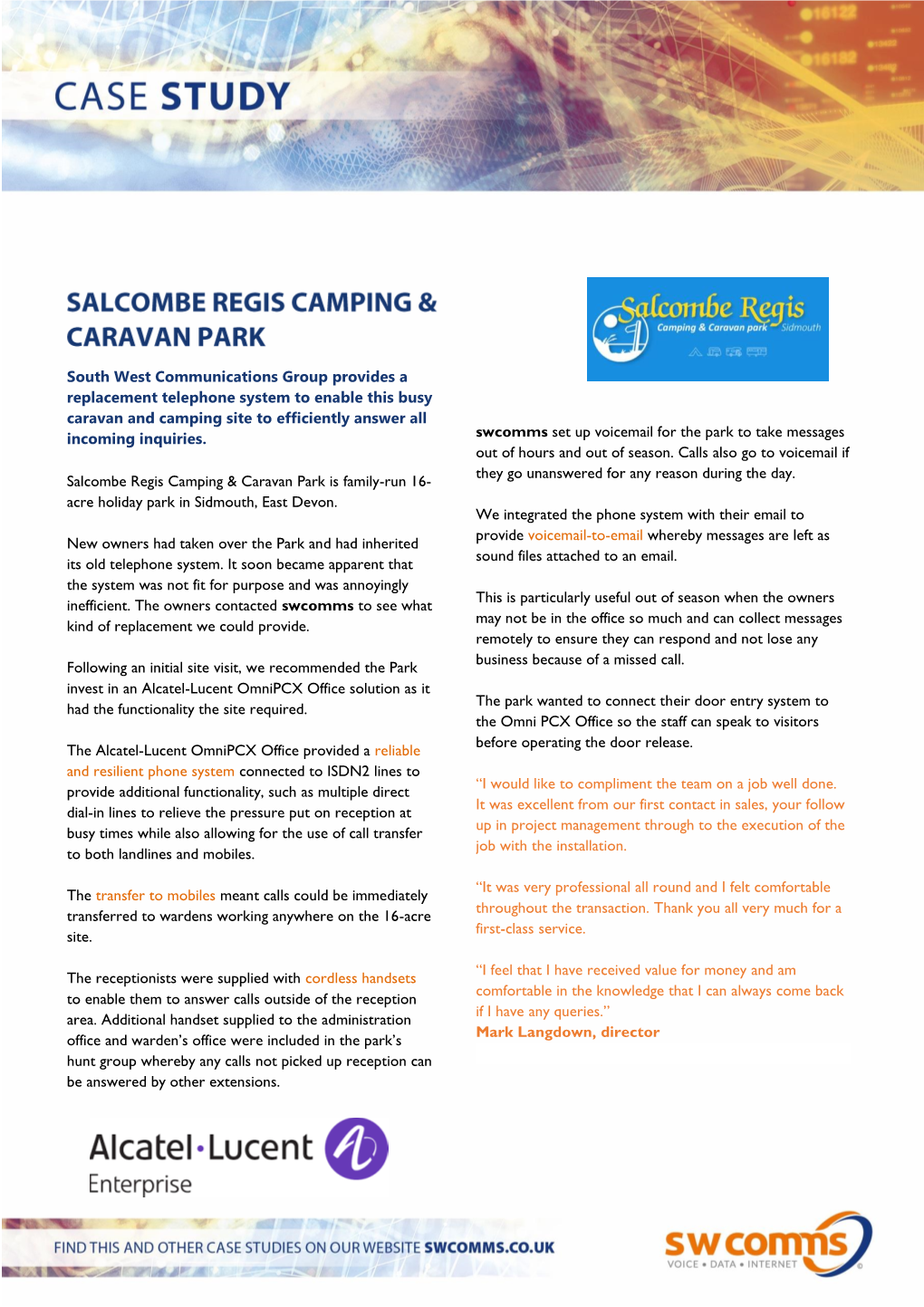 Salcombe Regis Camping & Caravan Park