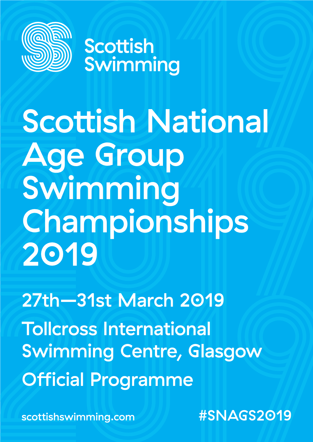 Scottish National Age Group Swimming Championships 2019