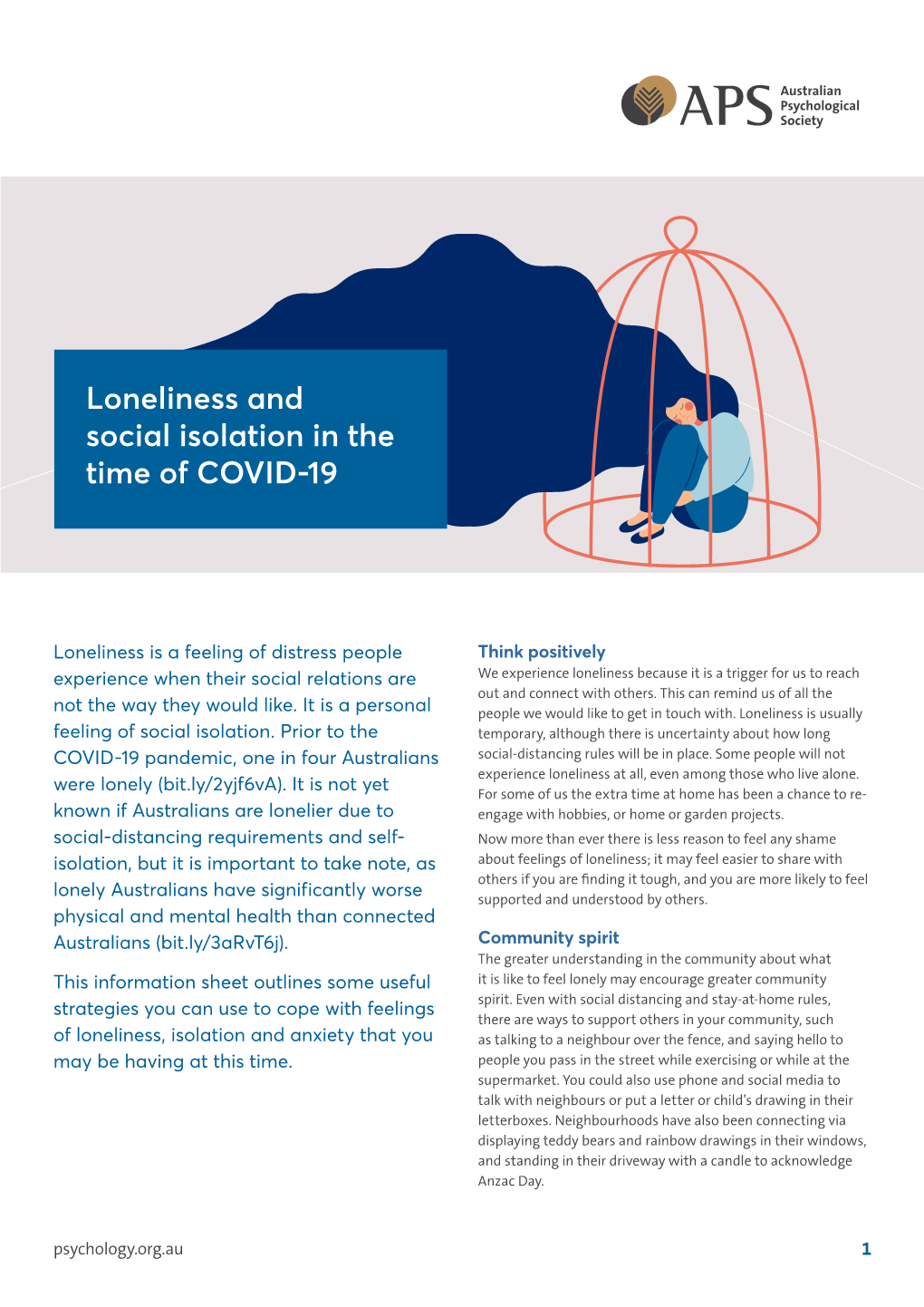 Loneliness and Social Isolation in the Time of COVID-19