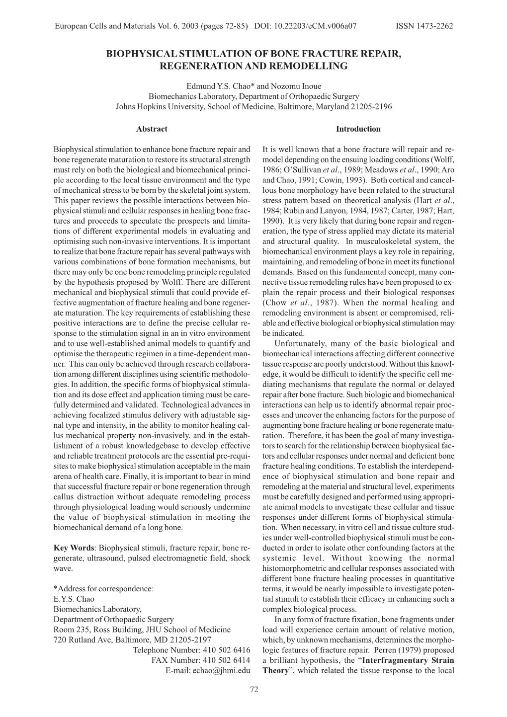 Biophysical Stimulation of Bone Fracture Repair, Regeneration and Remodelling