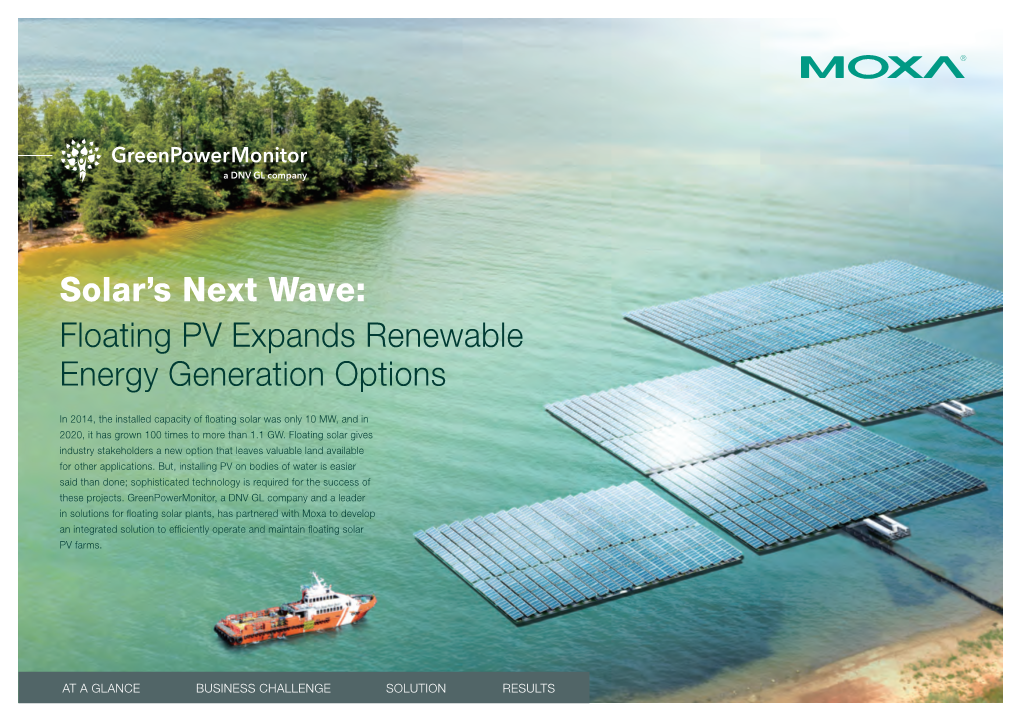 Solar's Next Wave: Floating PV Expands Renewable Energy