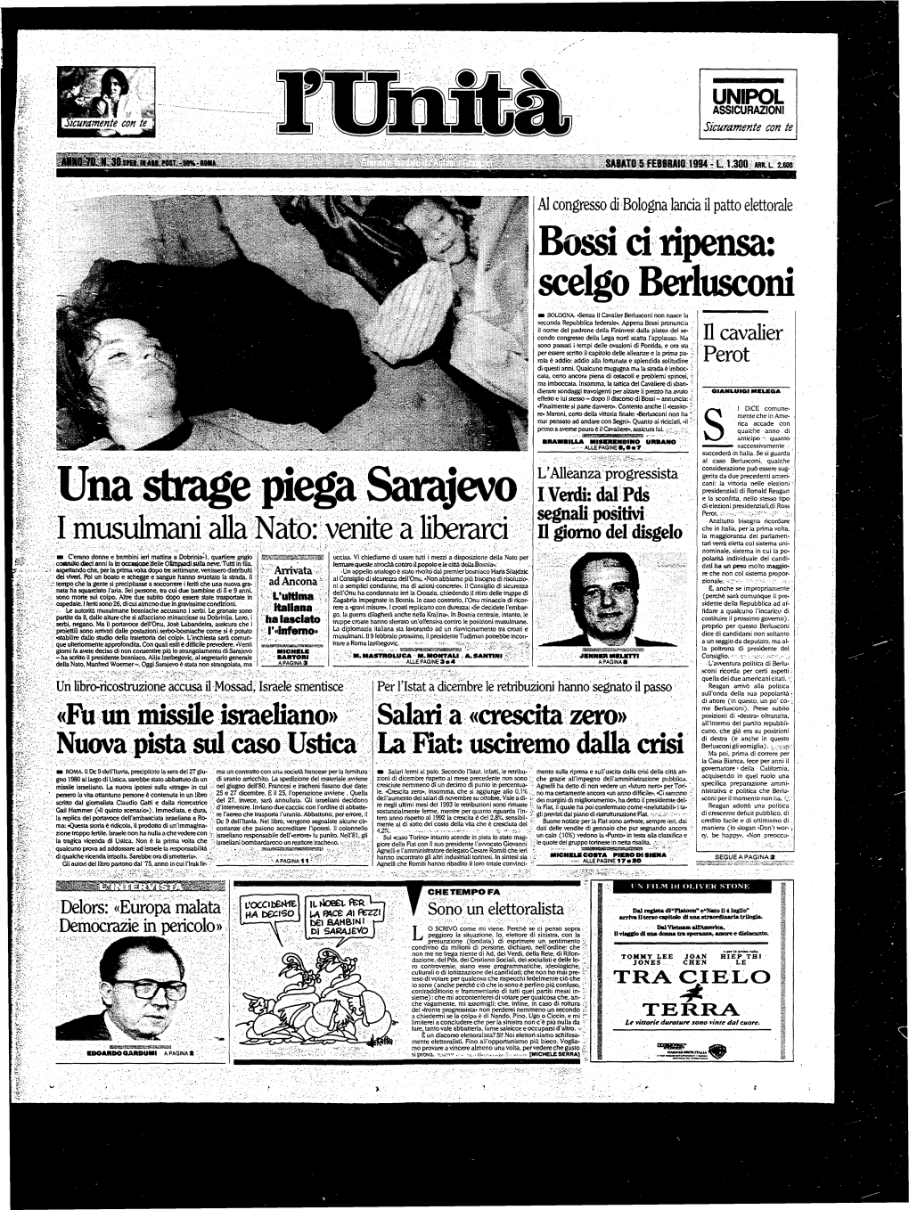 Una Strage Piega Sarajevo I^Diidalpds Di Elezioni Presidenziali.Di Ross Perot