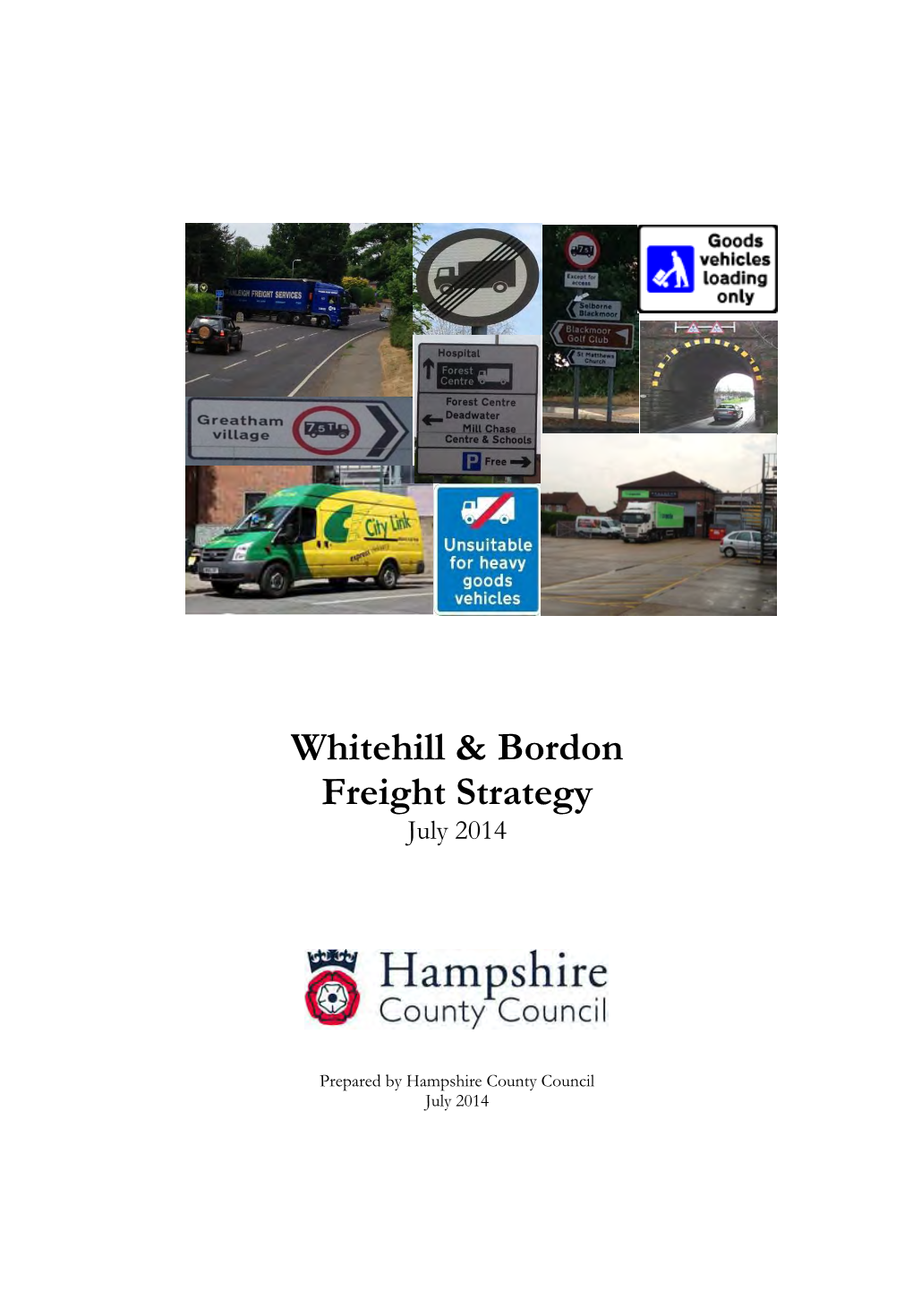 Whitehill & Bordon Freight Strategy