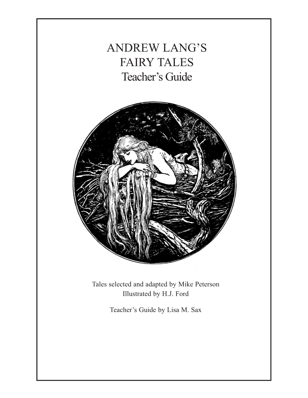 ANDREW LANG's FAIRY TALES Teacher's Guide