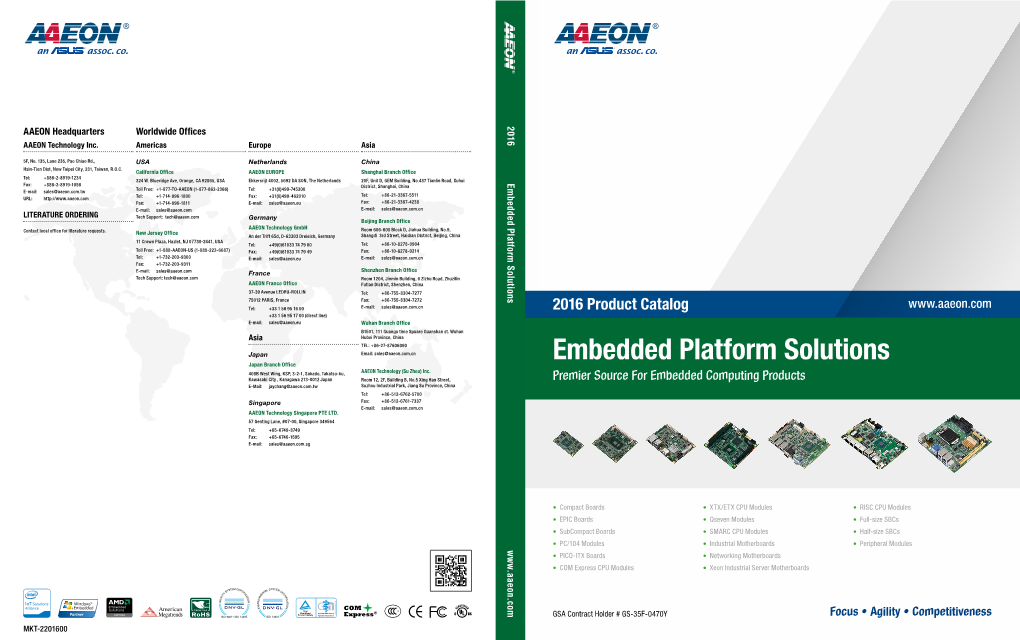 Embedded Platform Solutions