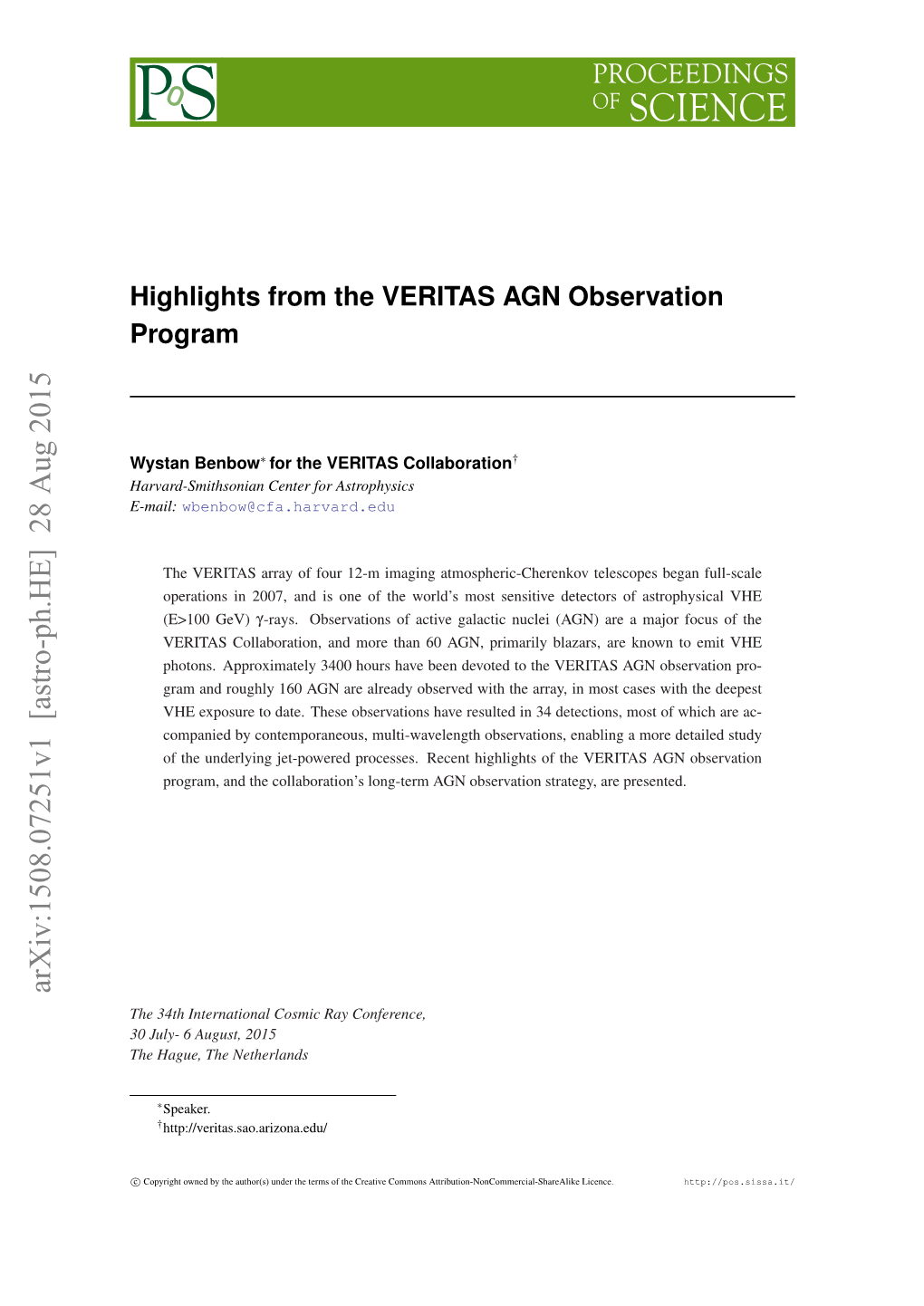 Highlights from the VERITAS AGN Observation Program