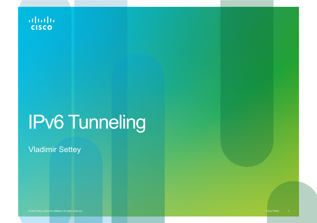 Ipv6 Tunneling