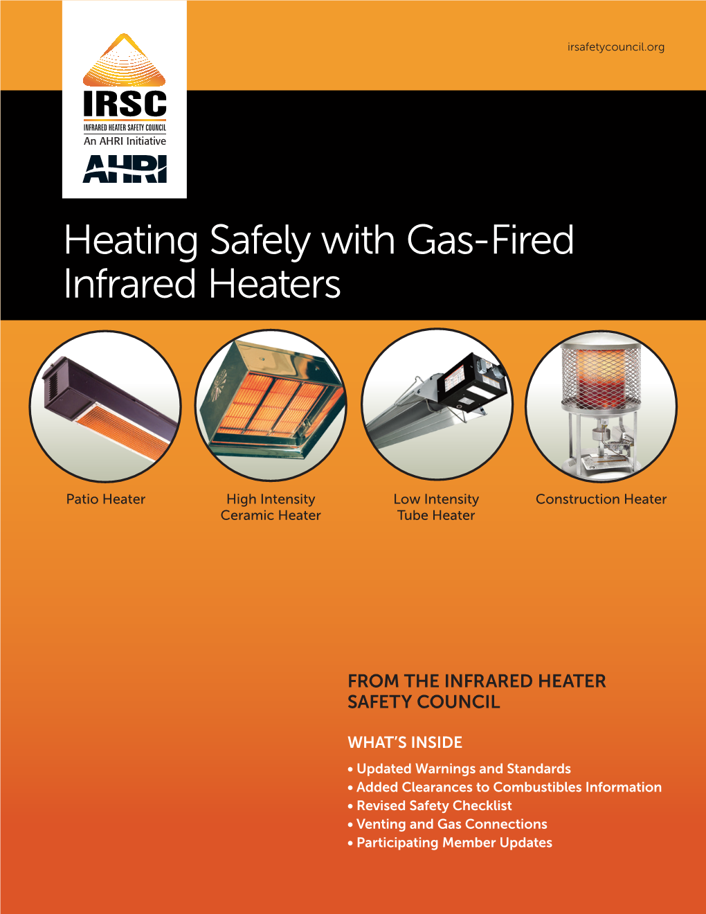 Heating Safely with Gas-Fired Infrared Heaters