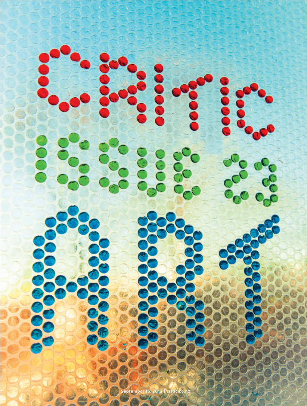 September 16, 2013 | Critic.Co.Nz