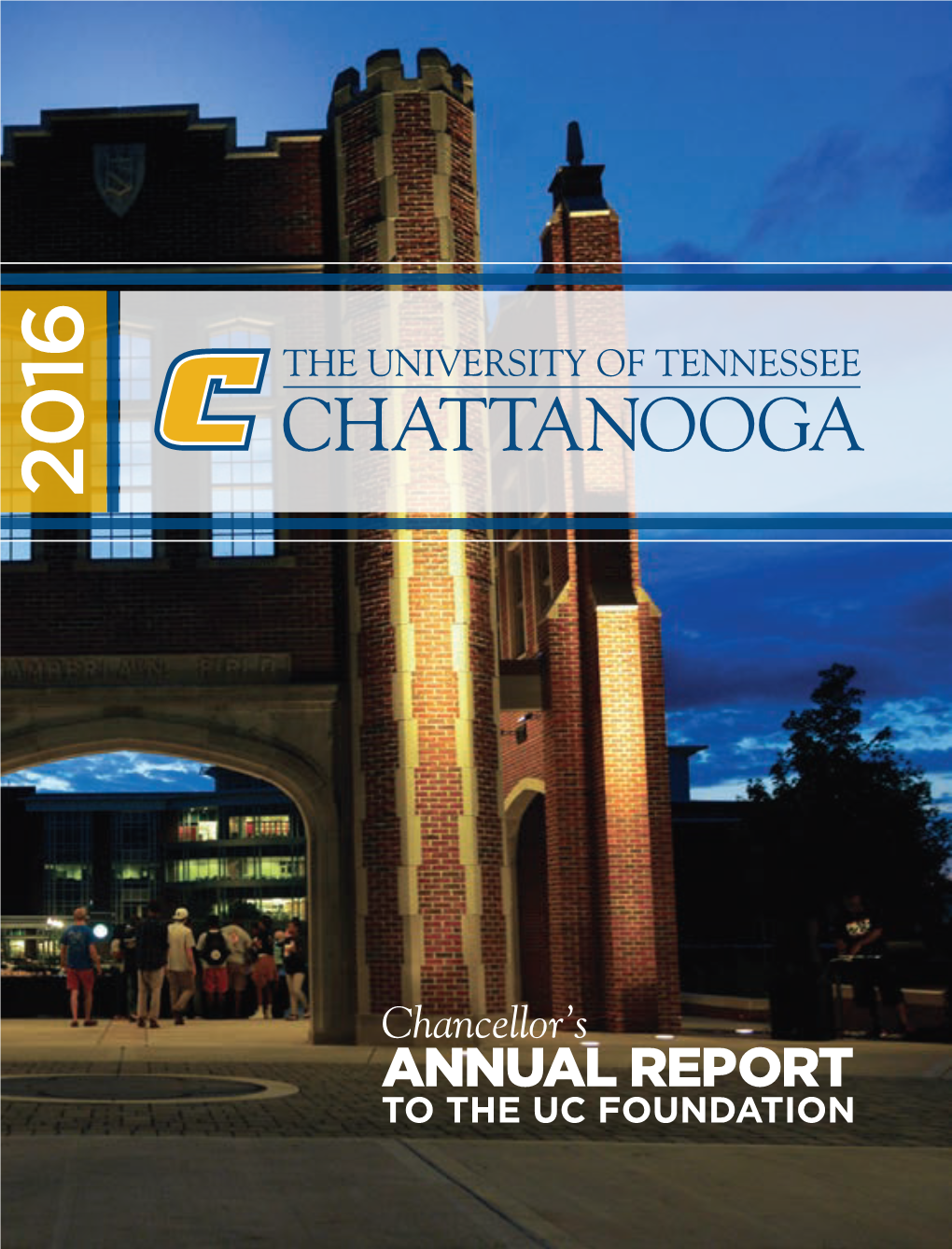 Annual Report to the Uc Foundation