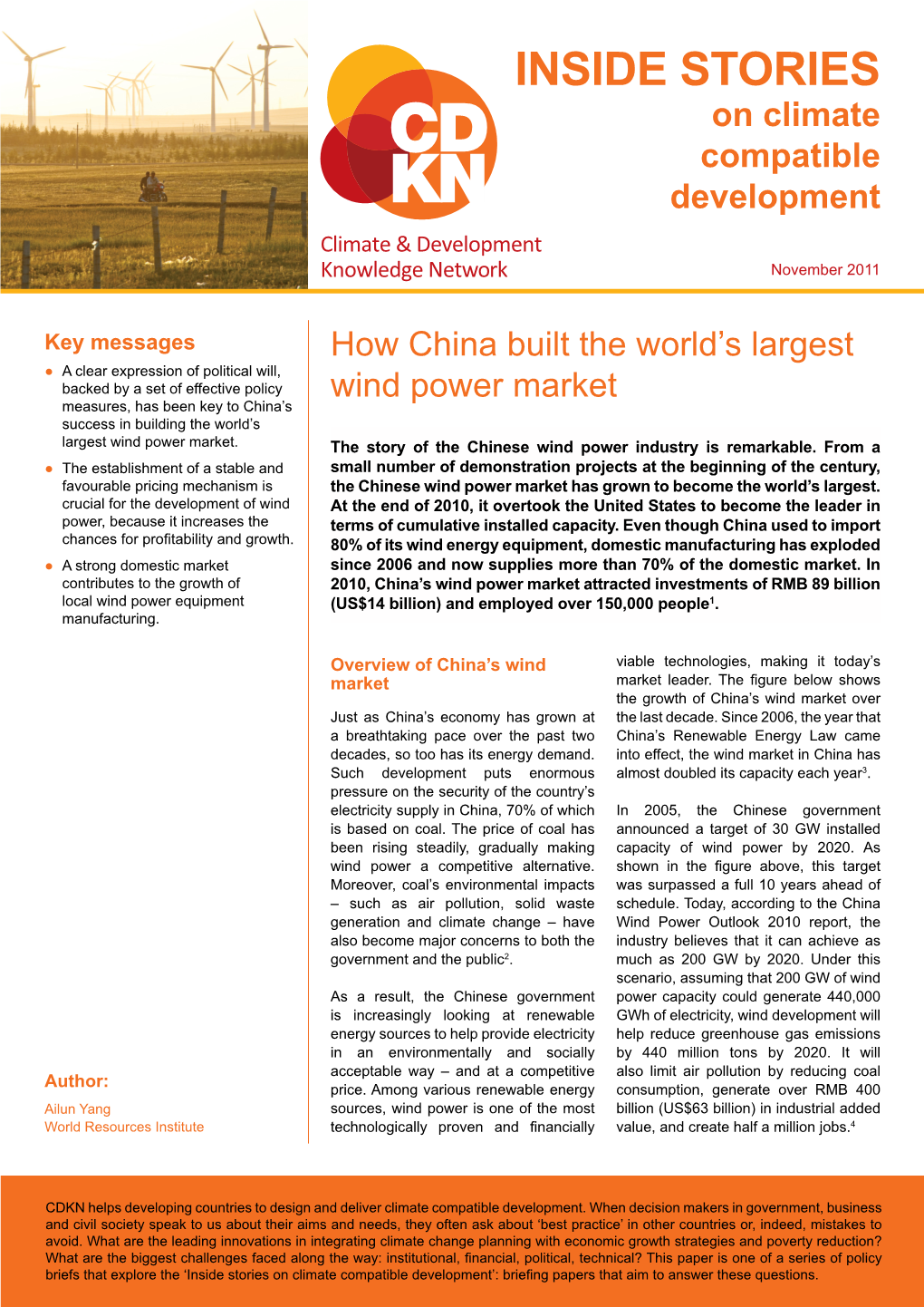 How China Built the World's Largest Wind Power Market