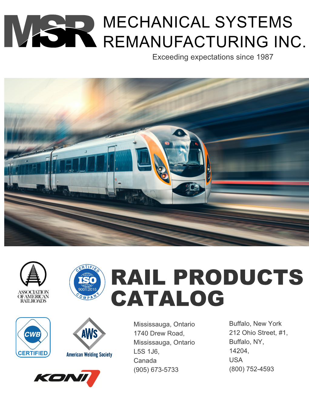 Rail Products Catalog