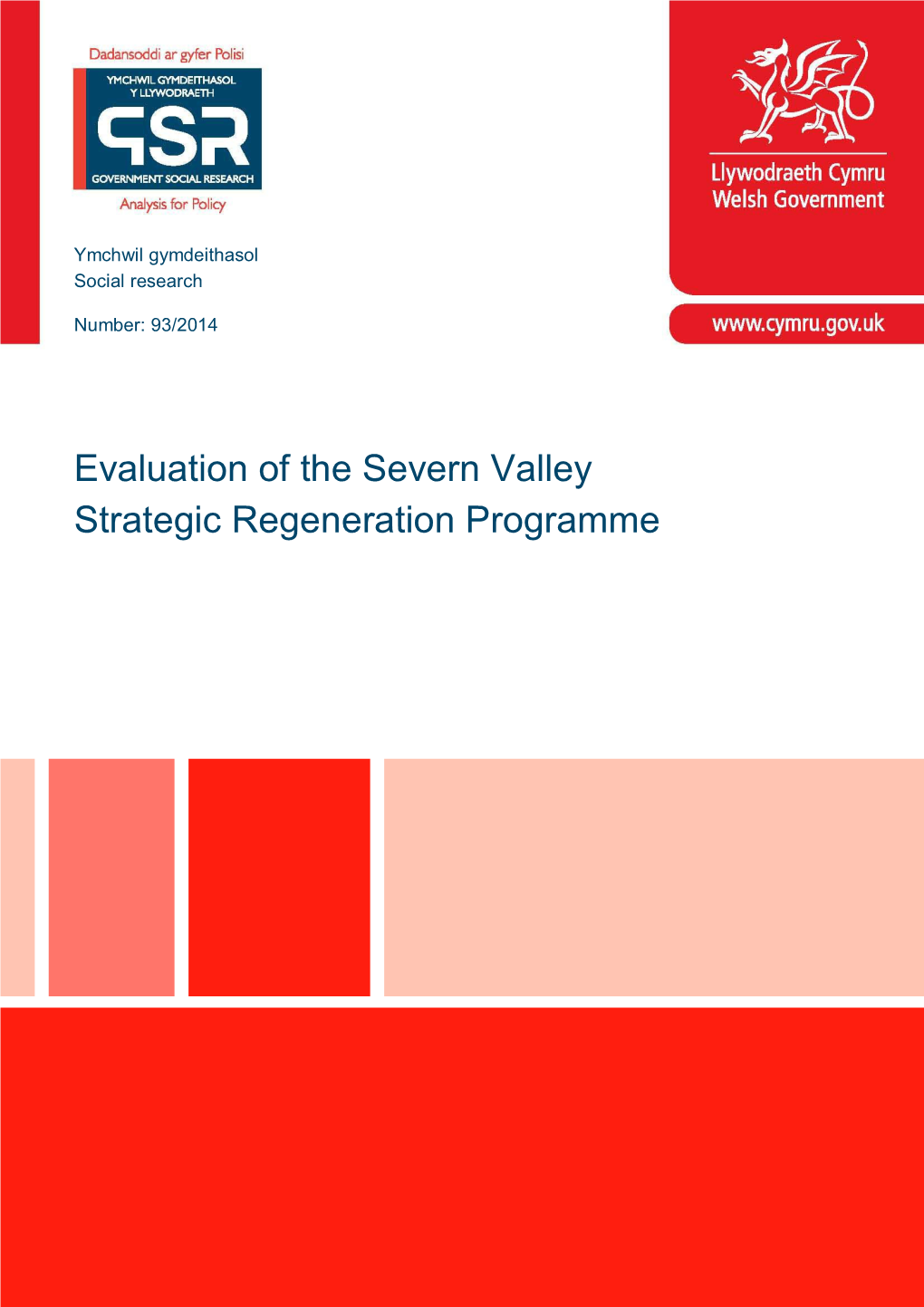 Evaluation of the Severn Valley Strategic Regeneration Programme