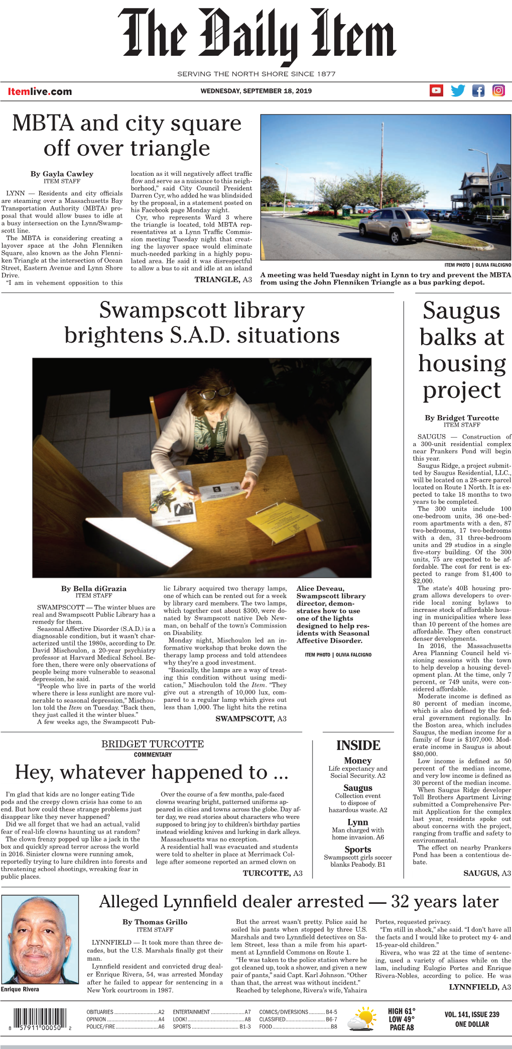 Saugus Balks at Housing Project