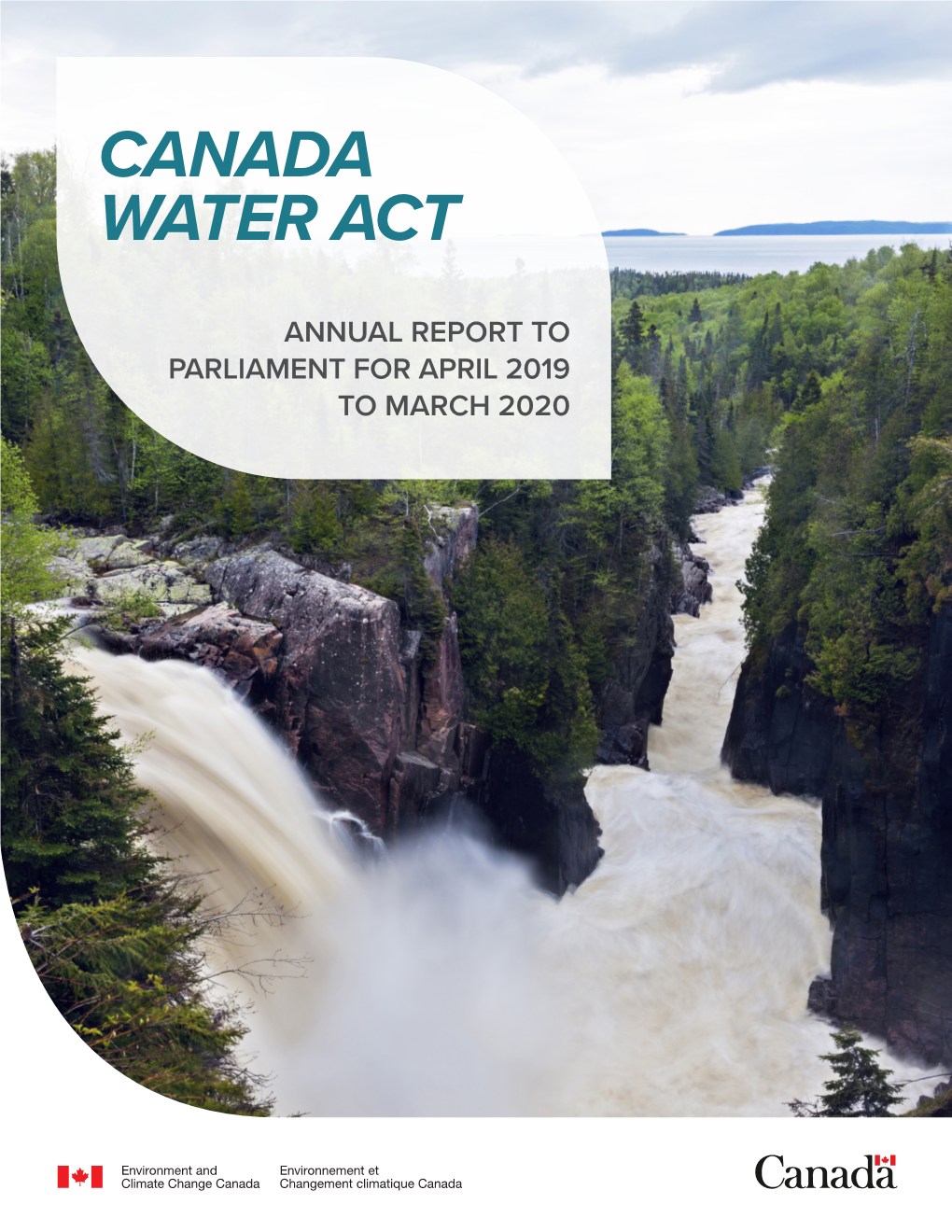 Canada Water Act Report FY 2019-2020 Updates