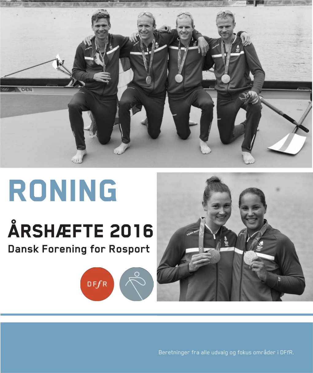 Årshæfte 2016 Dansk Forening for Rosport