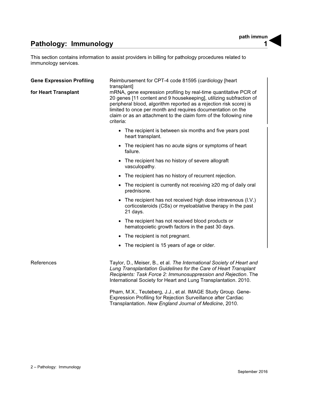 Pathology: Immunology (Path Immun)