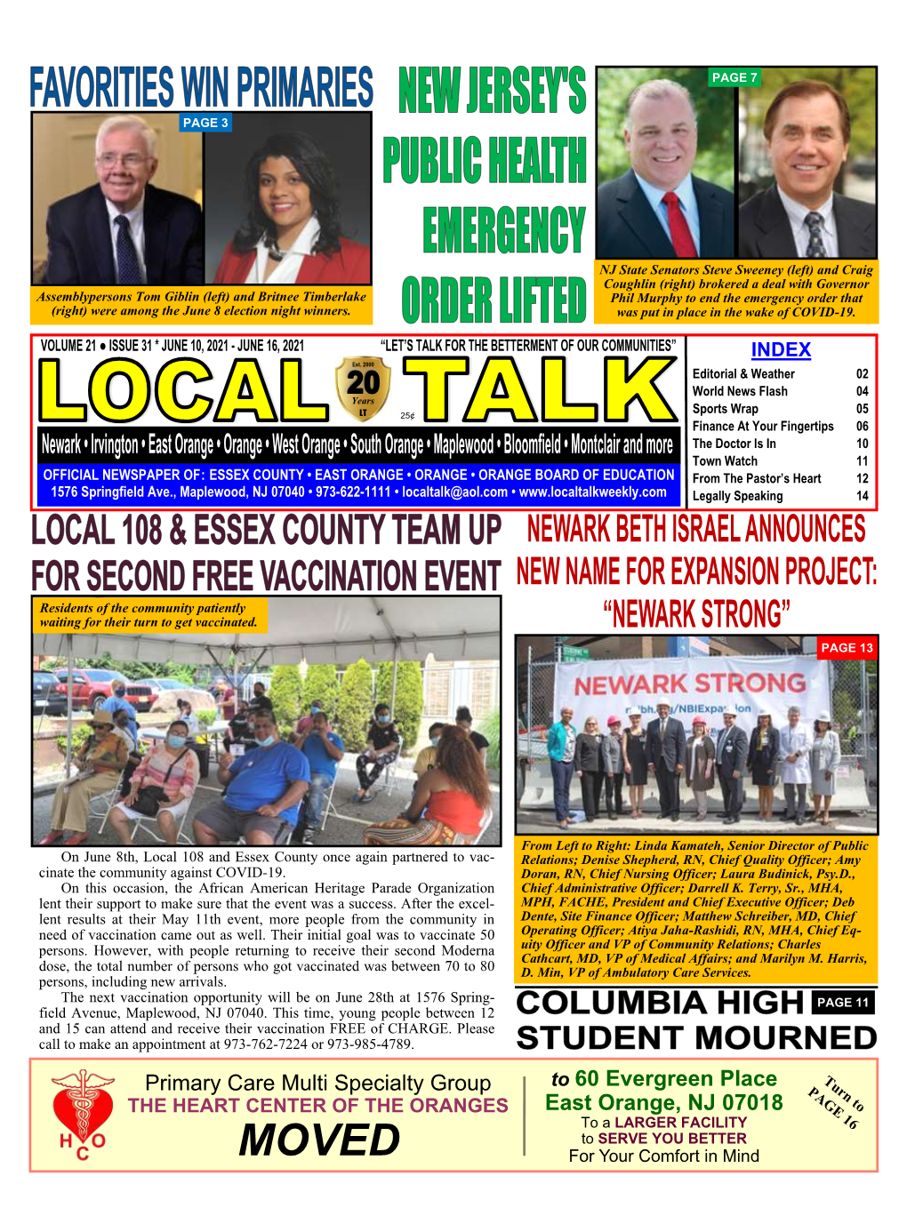 June 10, 2021 Local Talk Weekly