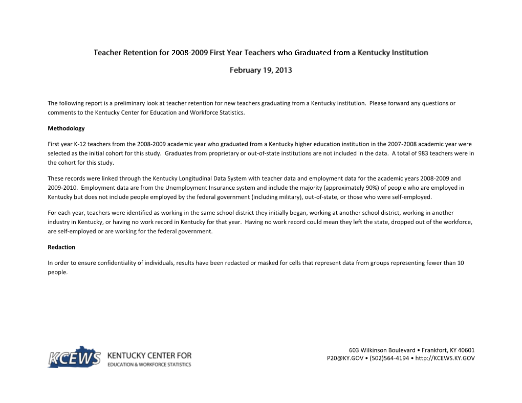 First Year Teacher Retention After Year 3 by Institution 100%