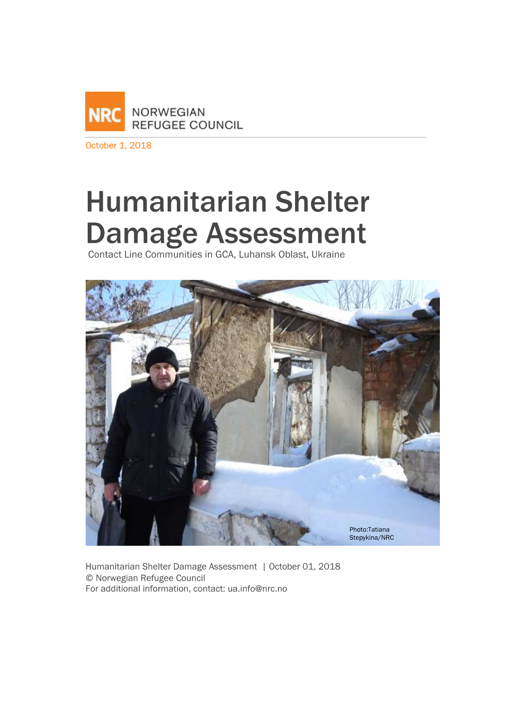 Humanitarian Shelter Damage Assessment