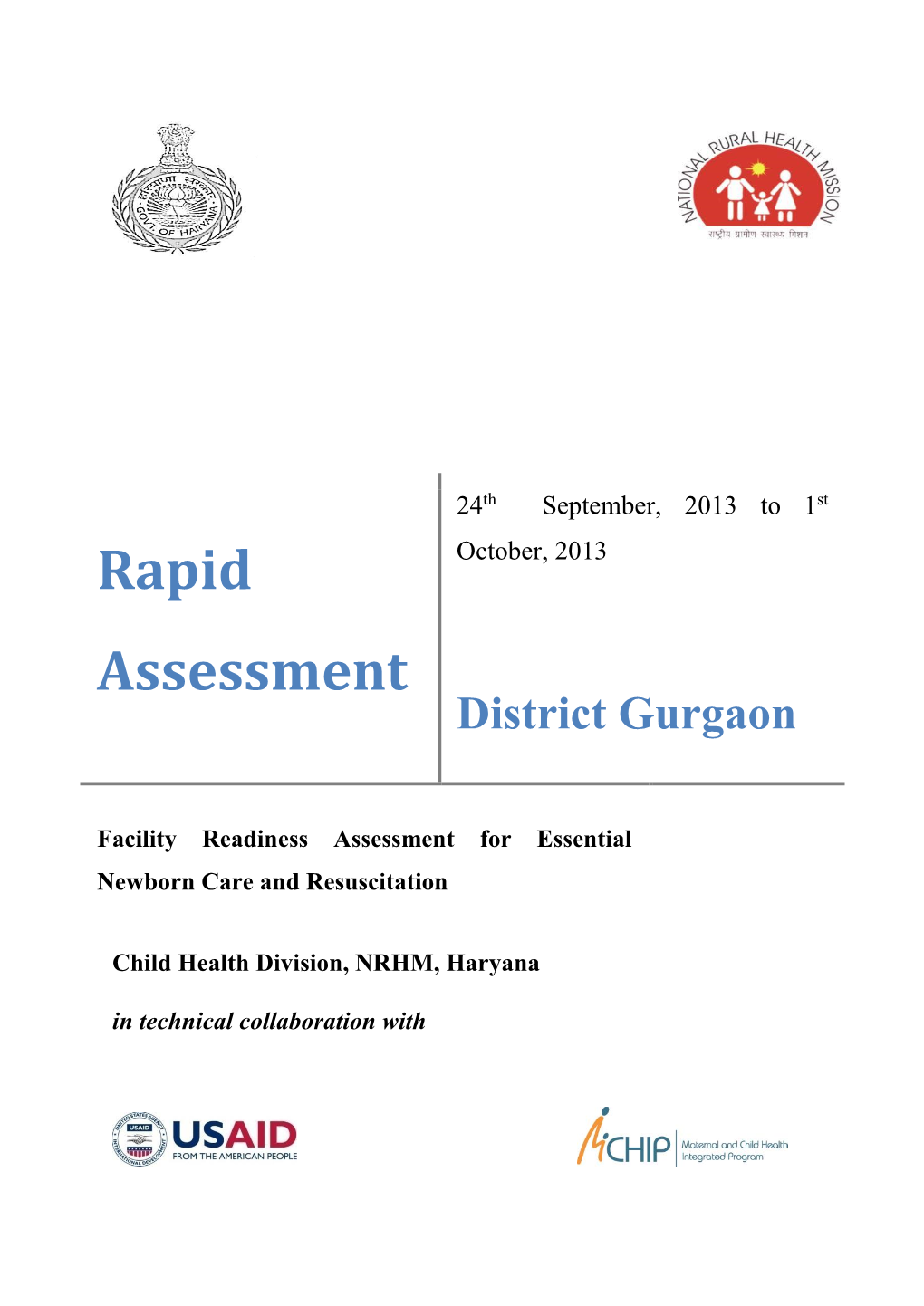 Rapid Assessment